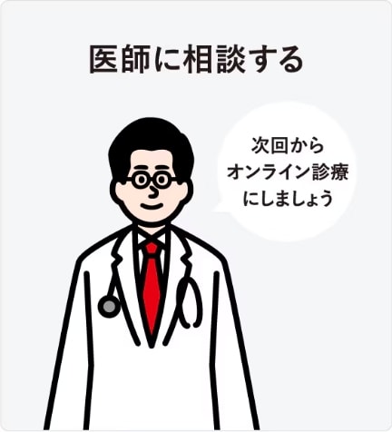 STEP2 医師に相談する